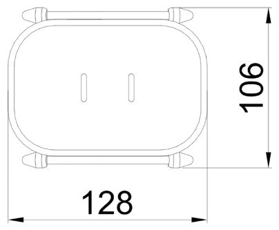 Potato мыльница POTATO P201-1 1 шт, пластик купить,30700