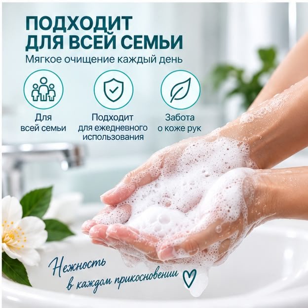 Жидкое мыло туалетное Olivia Health Care Rose Blossom Цветочный 500 мл купить,747