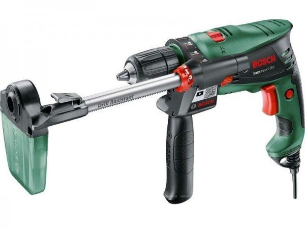 Дрель ударная Bosch EasyImpact 550 0603130021 зеленая  купить,NaN