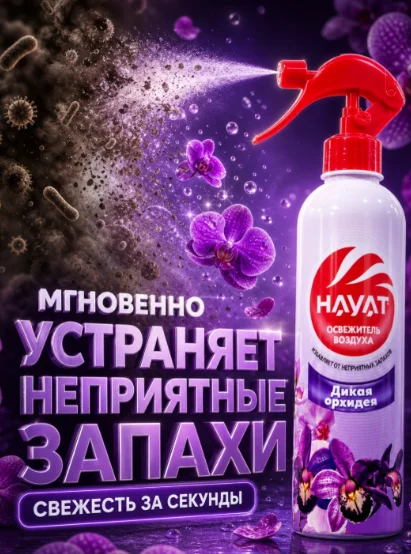 Жидкий освежитель Hayat Дикая Орхидея 400 мл купить,947