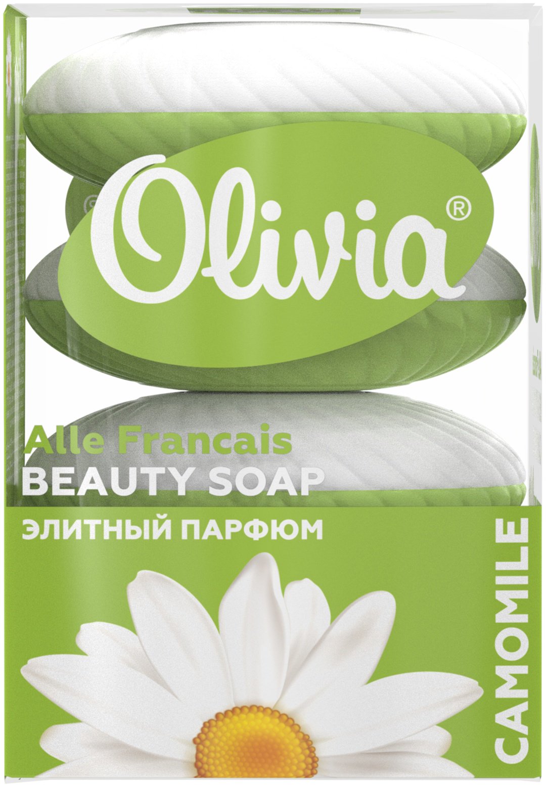Кусковое мыло туалетное Olivia Allee Francais Camomile Ромашка 420 г купить,1688