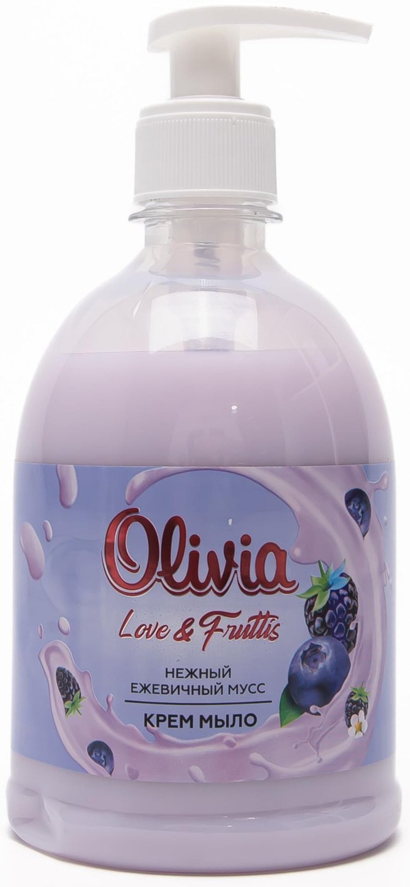 Жидкое мыло туалетное Olivia Allee Francais Ежевичный мусс 500 мл купить,770