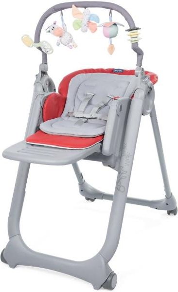 Стульчик для кормления Chicco Polly Magic Relax Scarlett оранжевый купить,NaN