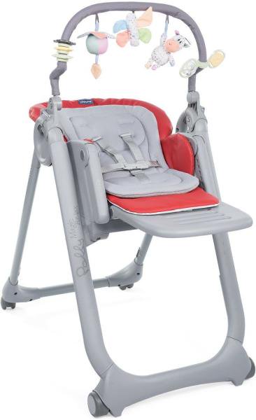 Стульчик для кормления Chicco Polly Magic Relax Scarlett оранжевый купить,NaN