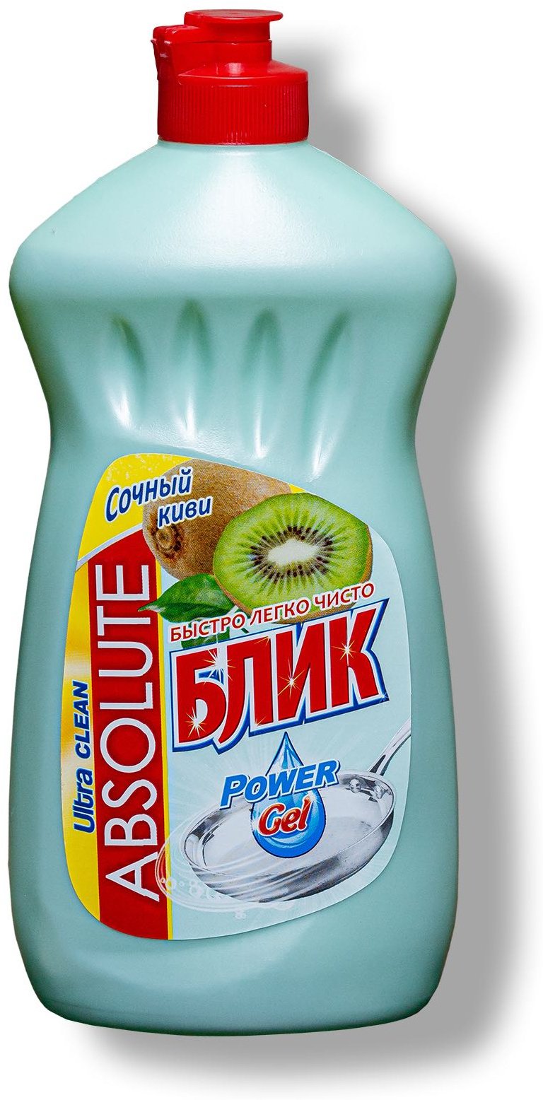 Absolut жидкое гель для посуды Блик Сочный Киви 0.5 л купить,632
