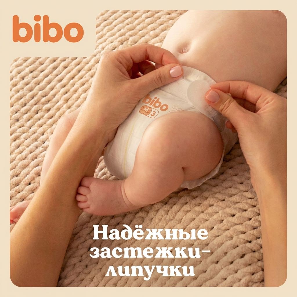 Подгузники Bibo SoftCloud L, 54 шт - ForteMarket Подгузники Bibo SoftCloud L, 54 шт купить,7198