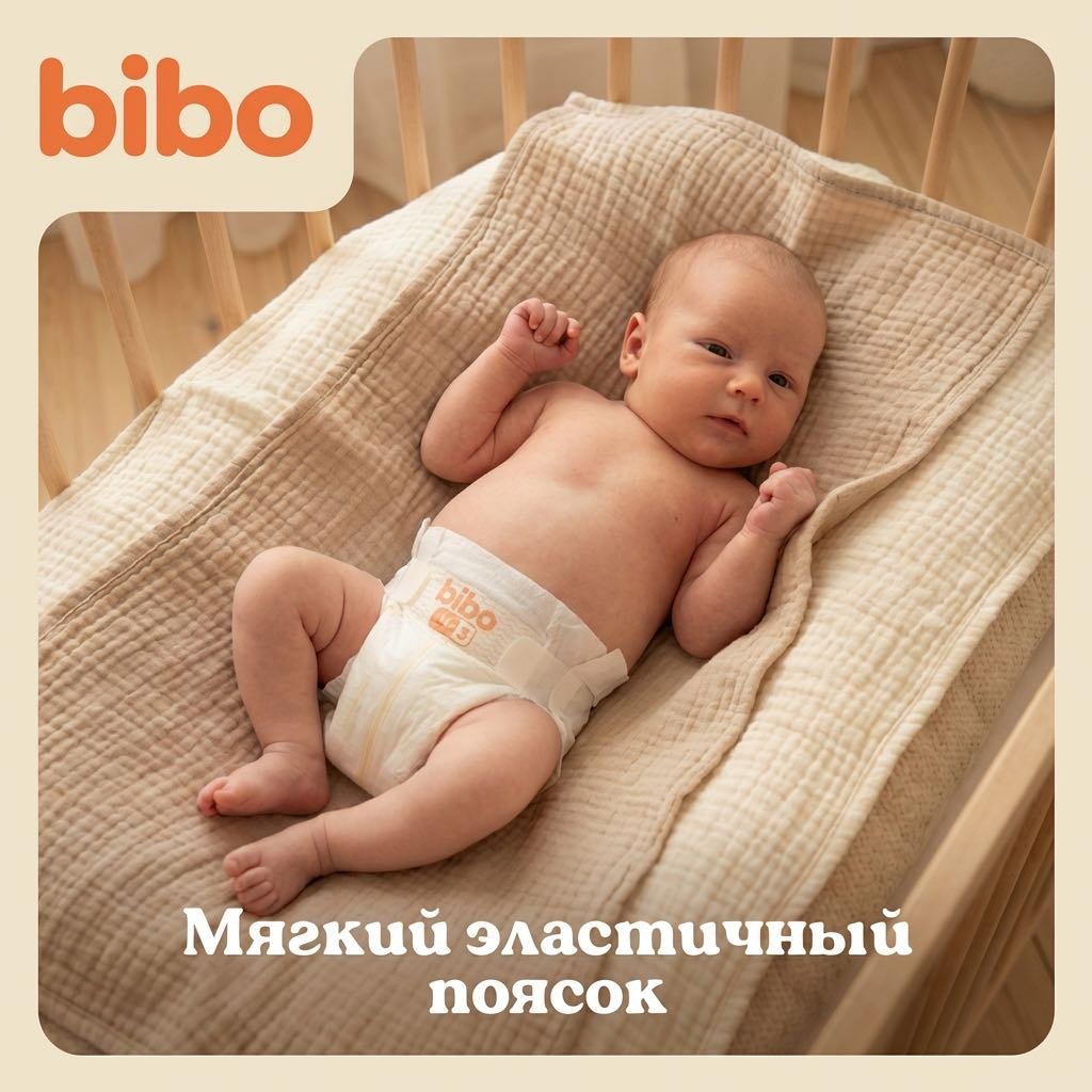 Подгузники Bibo SoftCloud NB, 1, 27 шт купить,2758