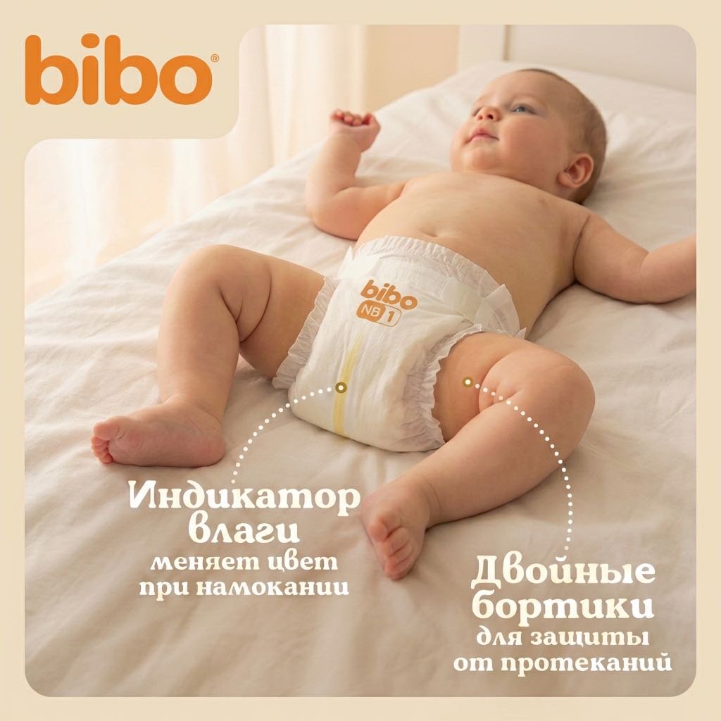 Подгузники Bibo SoftCloud XL, 5, 50 шт купить,7198