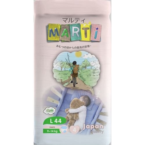 Трусики-подгузники Marti L 9-14 кг 44шт