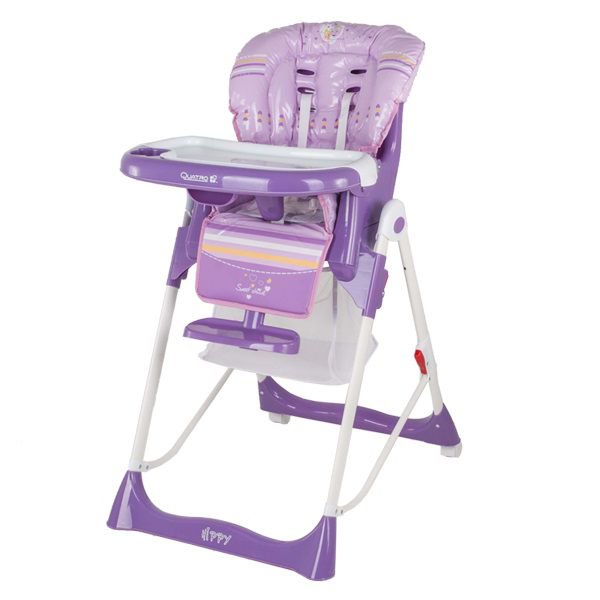 Стульчик для кормления Adamex Quatro Нірру purple фиолетовый купить,NaN