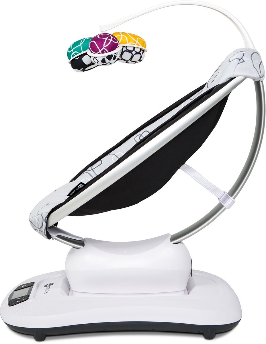 Кресло-качалка 4moms MamaRoo4 Plush серебристая купить,NaN