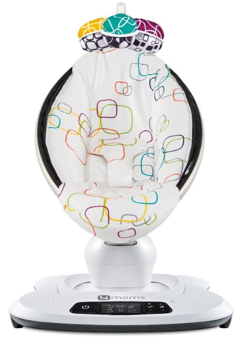 Кресло-качалка 4moms MamaRoo4 Multi Plush белое купить,NaN