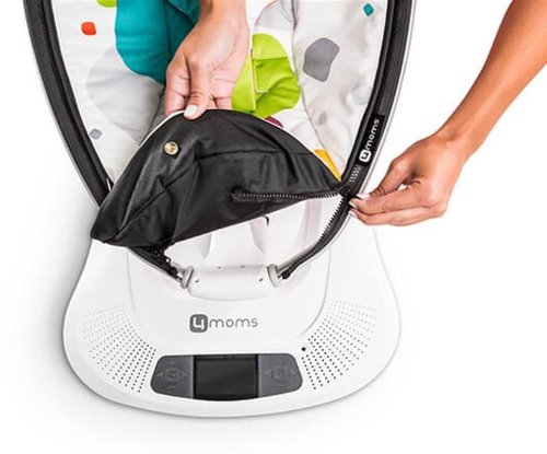 Кресло-качалка 4moms MamaRoo4 Multi Plush белое купить,NaN