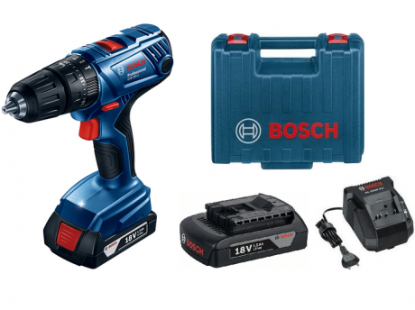  Ударная дрель Bosch GSB 180-Li 06019F8300 черно-синяя купить,NaN