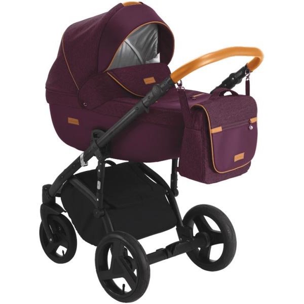 Коляска Adamex Massimo 2в1 v6 dark purple  купить,NaN