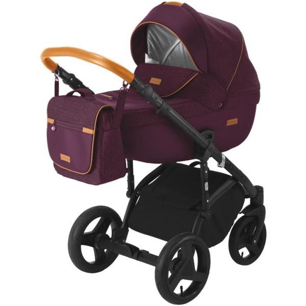 Коляска Adamex Massimo 2в1 v6 dark purple  купить,NaN
