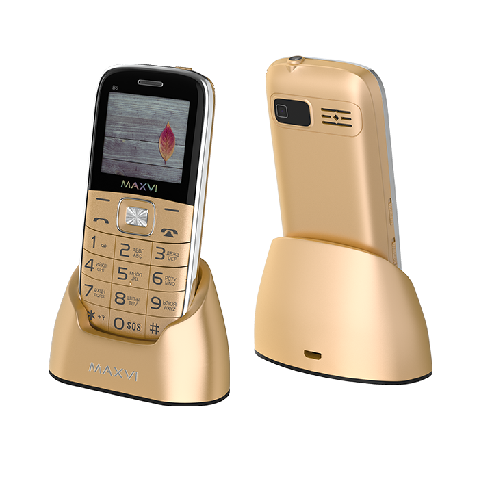Мобильный телефон Maxvi B6 Gold купить,NaN