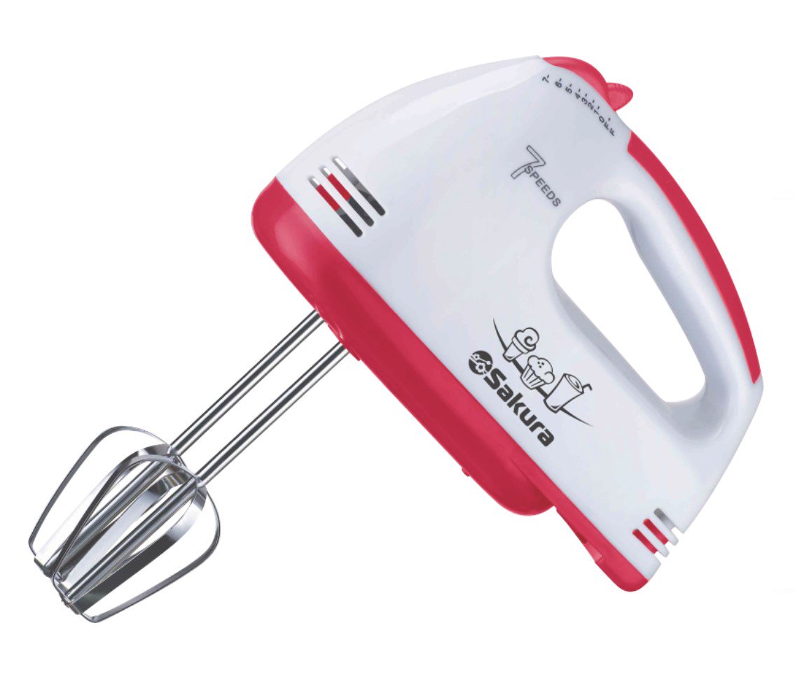 Миксер Sakura SA-6313R белый купить,NaN