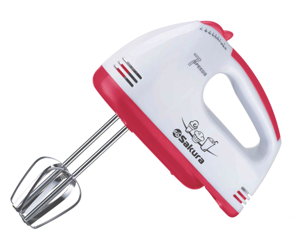 Миксер Sakura SA-6313R белый купить,NaN