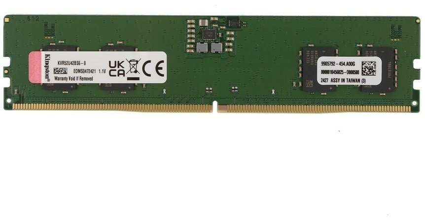 Оперативная память Kingston KVR52U42BS6-8 8 Гб купить,NaN