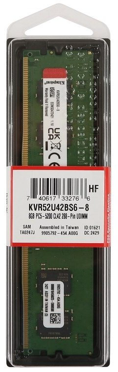 Оперативная память Kingston KVR52U42BS6-8 8 Гб купить,NaN