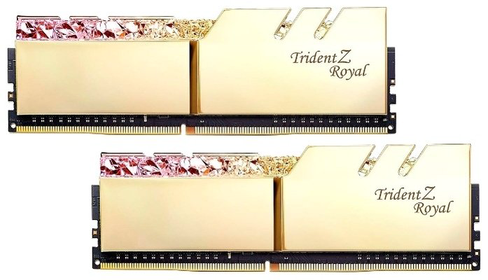 Оперативная память G.SKILL Trident Z Royal F4-3200C16D-32GTRG 32 Гб купить,NaN