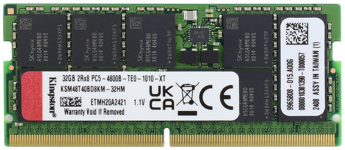 Оперативная память Kingston KSM48T40BD8KM-32HM 32 Гб купить,NaN