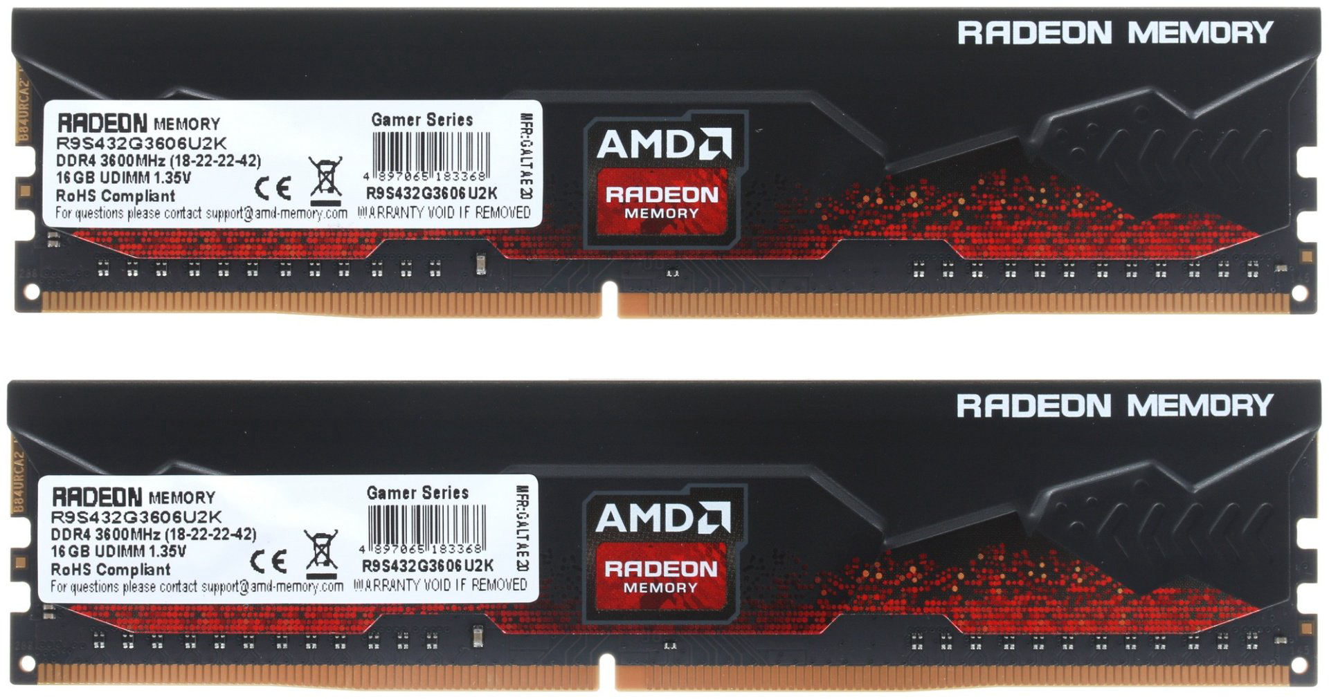 Оперативная память AMD R9S432G3606U2K 32 Гб купить,NaN