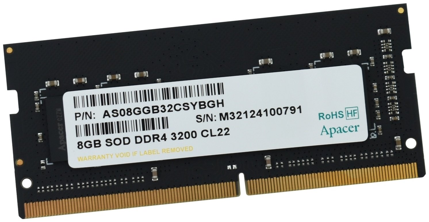 Оперативная память Apacer ES.08G21.GSH 8GB купить,NaN