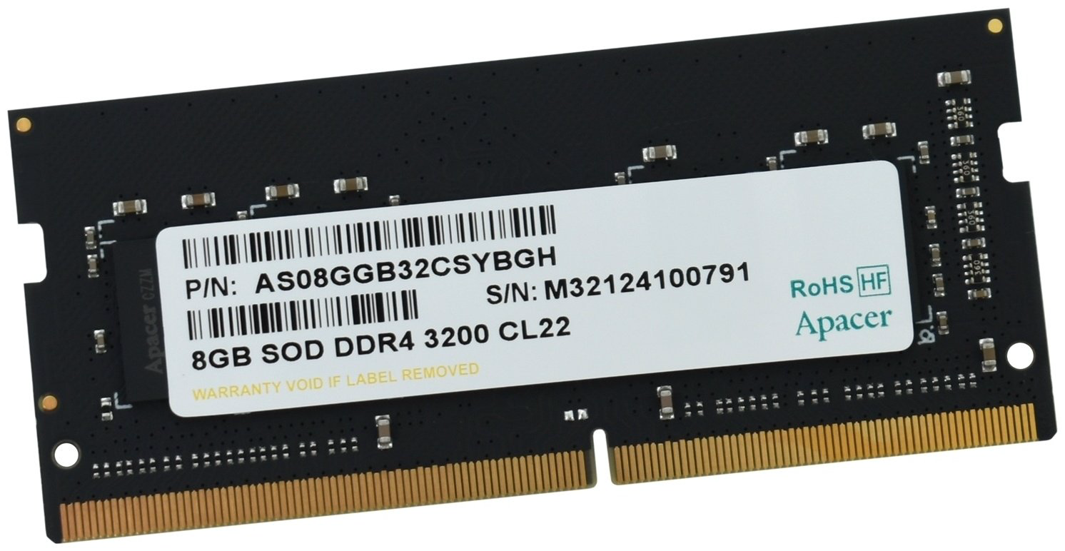 Оперативная память Apacer ES.08G21.GSH 8GB купить,NaN