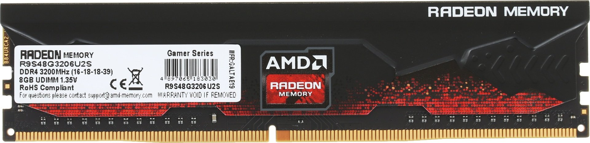 Оперативная память AMD R9S48G3206U2S 8 Гб купить,NaN