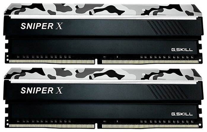 Оперативная память G.SKILL Sniper X F4-2666C19D-16GSXW 2x8GB BOX купить,NaN