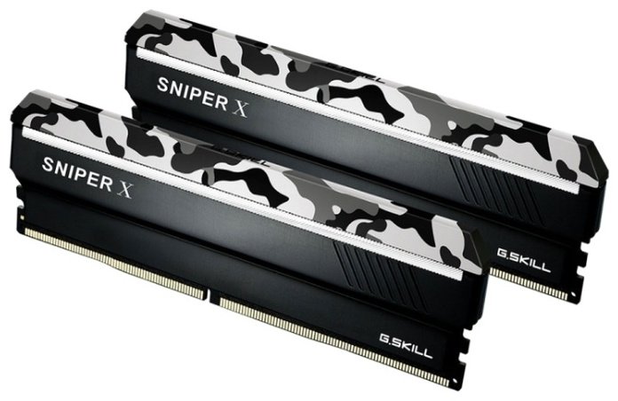 Оперативная память G.SKILL Sniper X F4-2666C19D-16GSXW 2x8GB BOX купить,NaN