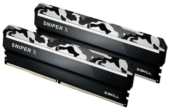 Оперативная память G.SKILL Sniper X F4-2666C19D-16GSXW 2x8GB BOX купить,NaN