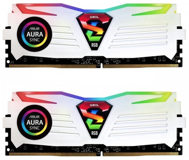 Оперативная память Geil GLWS416GB3000C16ADC 16 Гб купить,NaN