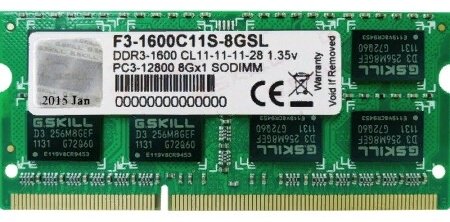 Оперативная память G.SKILL F3-1600C11S-8GSL 8Gb купить,NaN
