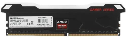 Оперативная память AMD Radeon R9 Performance RGB R9S48G3206U2S-RGB 8 Гб