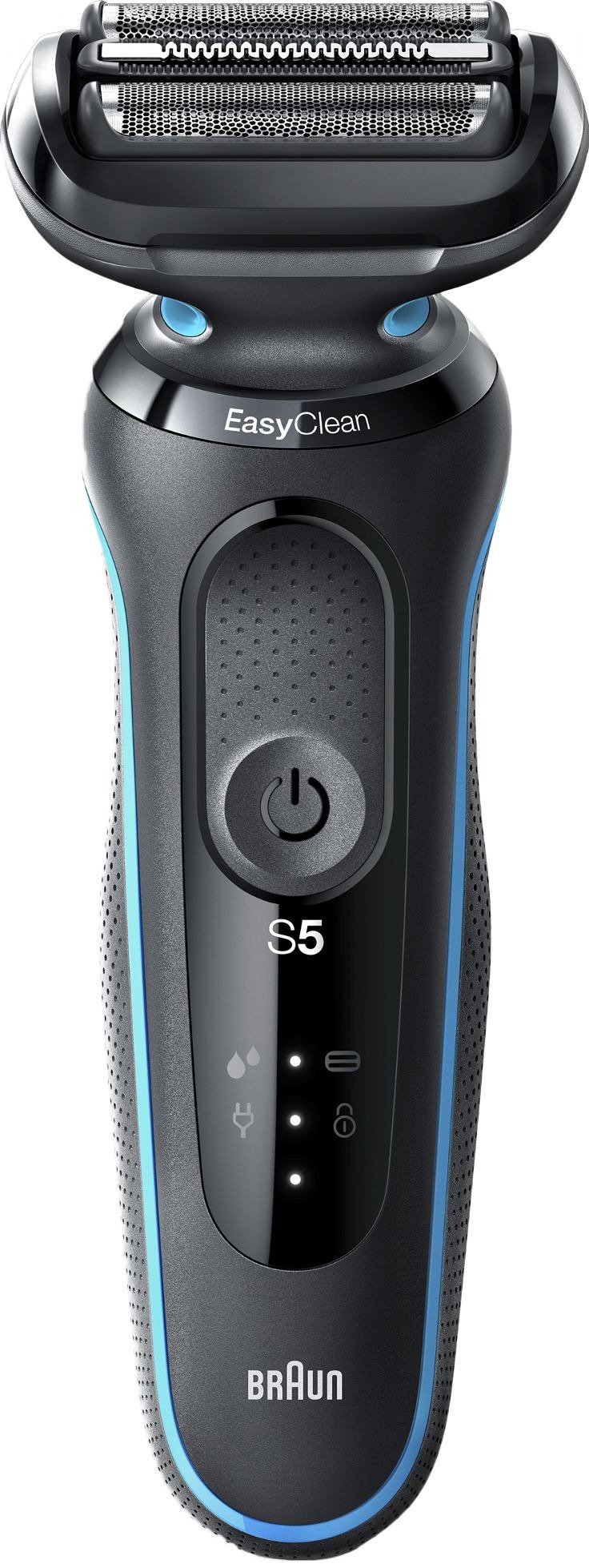 Электробритва Braun 50-M1000s черно-синяя