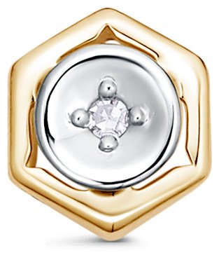 Подвеска IMPERIAL П3337-320 вес 0.21 г золото, бриллиант купить,35292