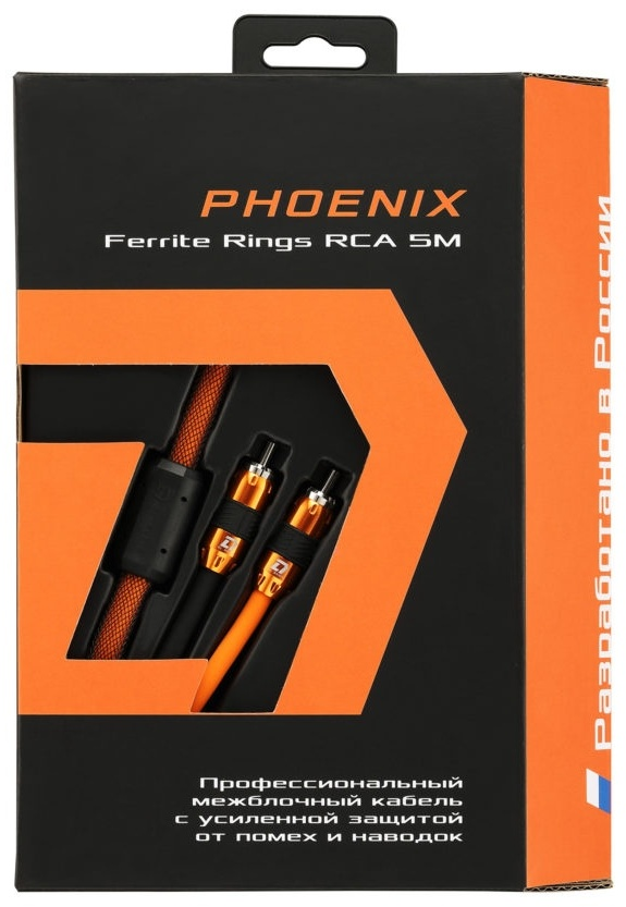 Кабель DL Audio Phoenix Ferrite Rings RCA 5 м 1 шт купить,24999