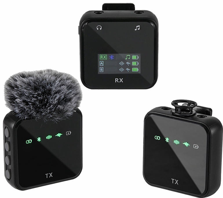 Петличный микрофон Lavalier M32S черный