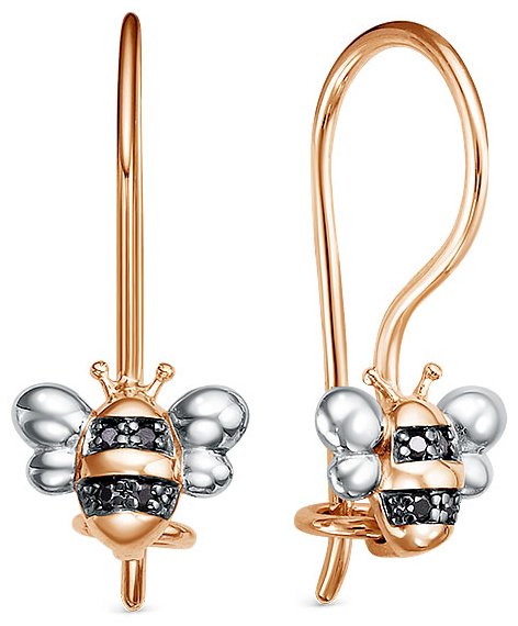 Серьги IMPERIAL С2903-105 вес 0.87 г золото, бриллиант купить,149625