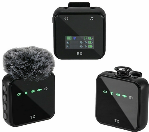 Петличный микрофон Lavalier M32S черный