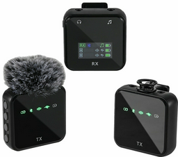 Петличный микрофон Lavalier M32S черный