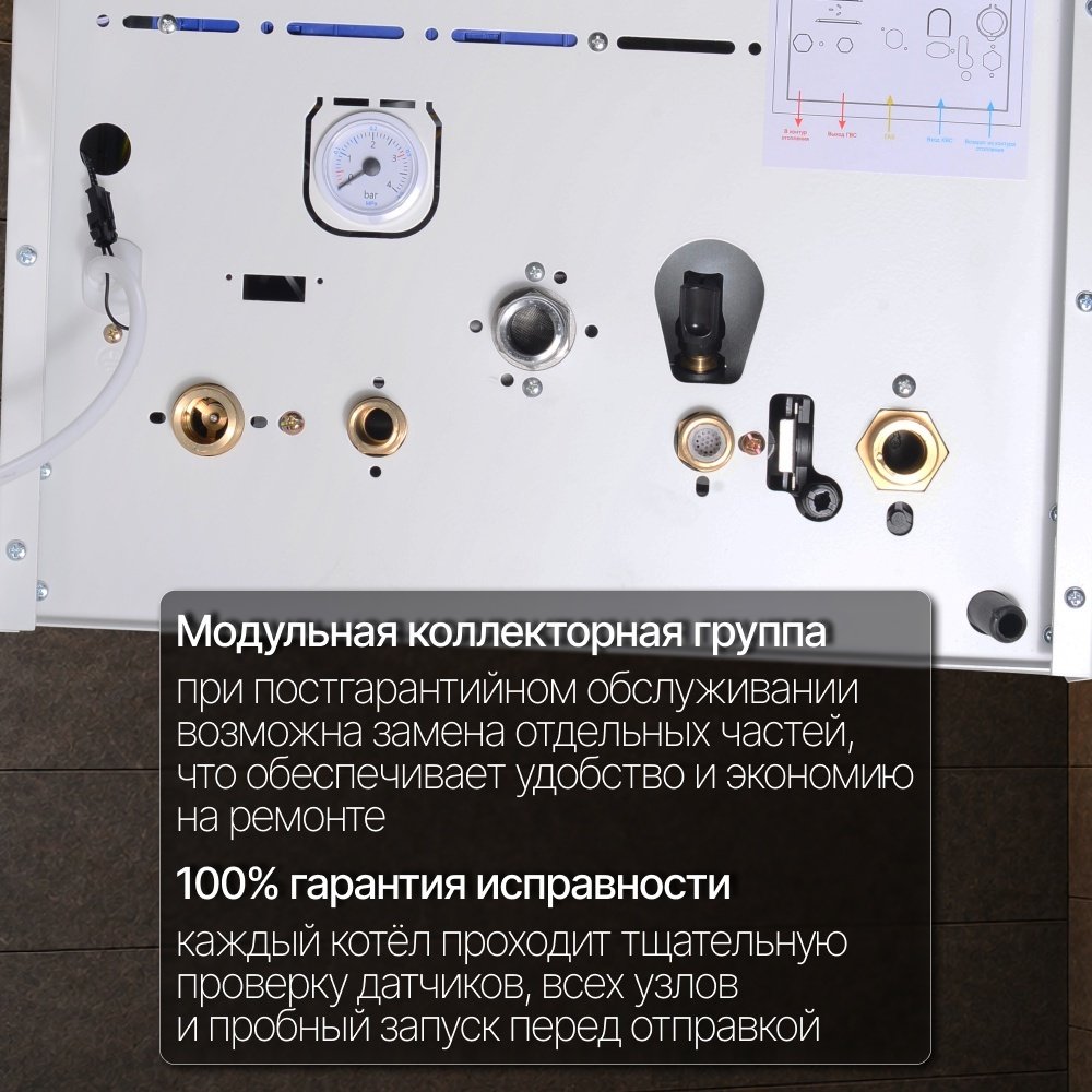 Газовый котел Ресанта ГК-30 74/9/6 без дымохода