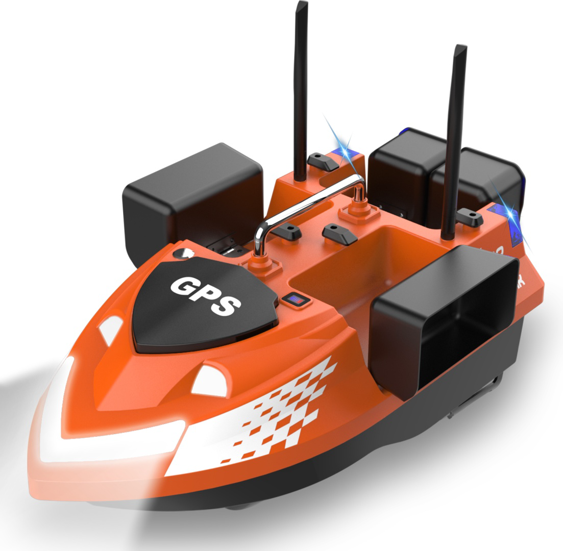 Прикормочный кораблик Flytec V802 Pro оранжевый купить,NaN