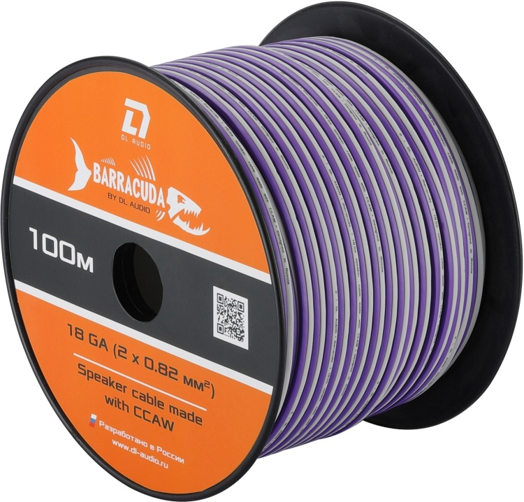 Акустический кабель DL Audio Barracuda Speaker Cable 18 Ga 1 шт