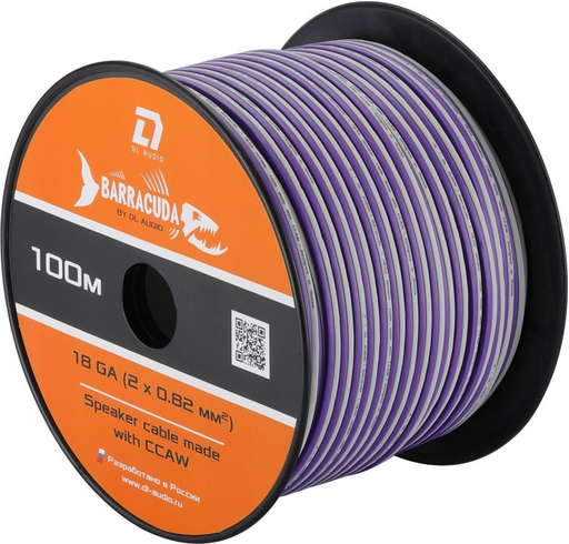 Акустический кабель DL Audio Barracuda Speaker Cable 18 Ga 1 шт