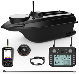 Прикормочный кораблик Flytec V030 GPS черный