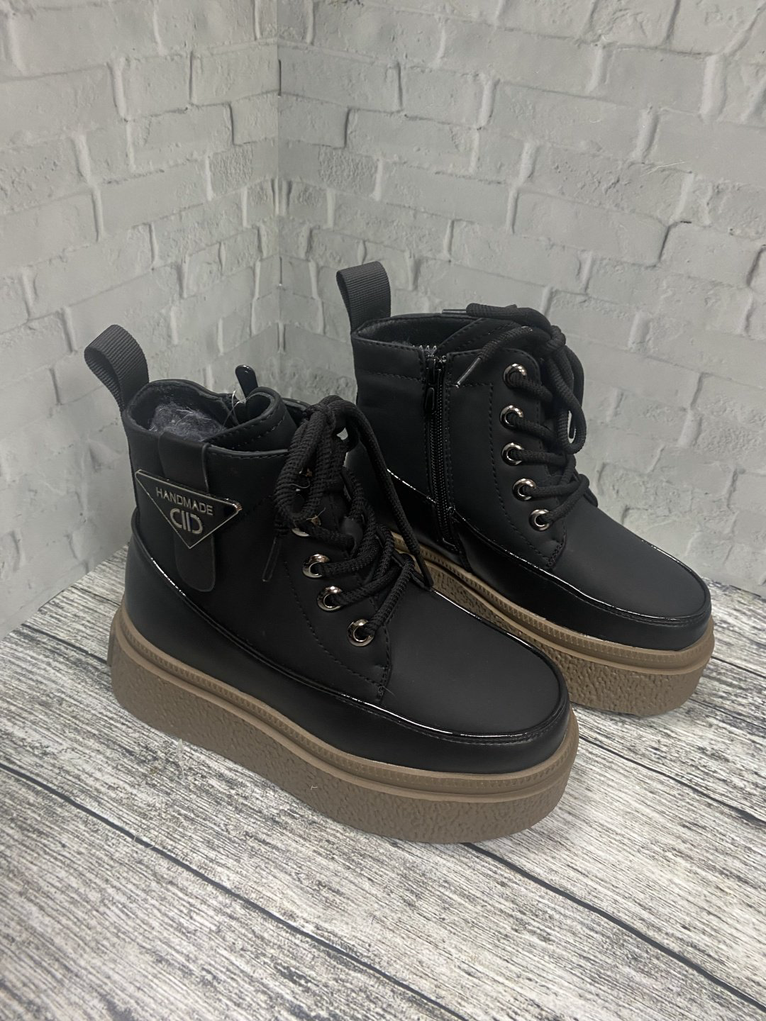 Ботинки Царевна коричневый, черный купить,NaN